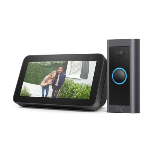 Doorbell Wired With Echo Show 5 Charcoal (2nd Gen)