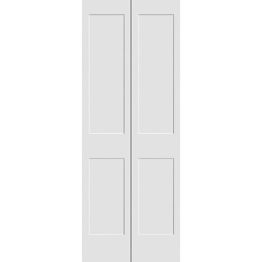 Doors 3068pri8402bf 36" X 80" Primed 2-Panel Shaker Bifold Door